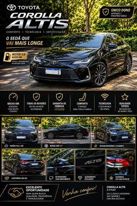 TOYOTA COROLLA 2.0 VVT-IE FLEX ALTIS DIRECT SHIFT